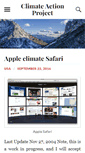 Mobile Screenshot of climateactionproject.com